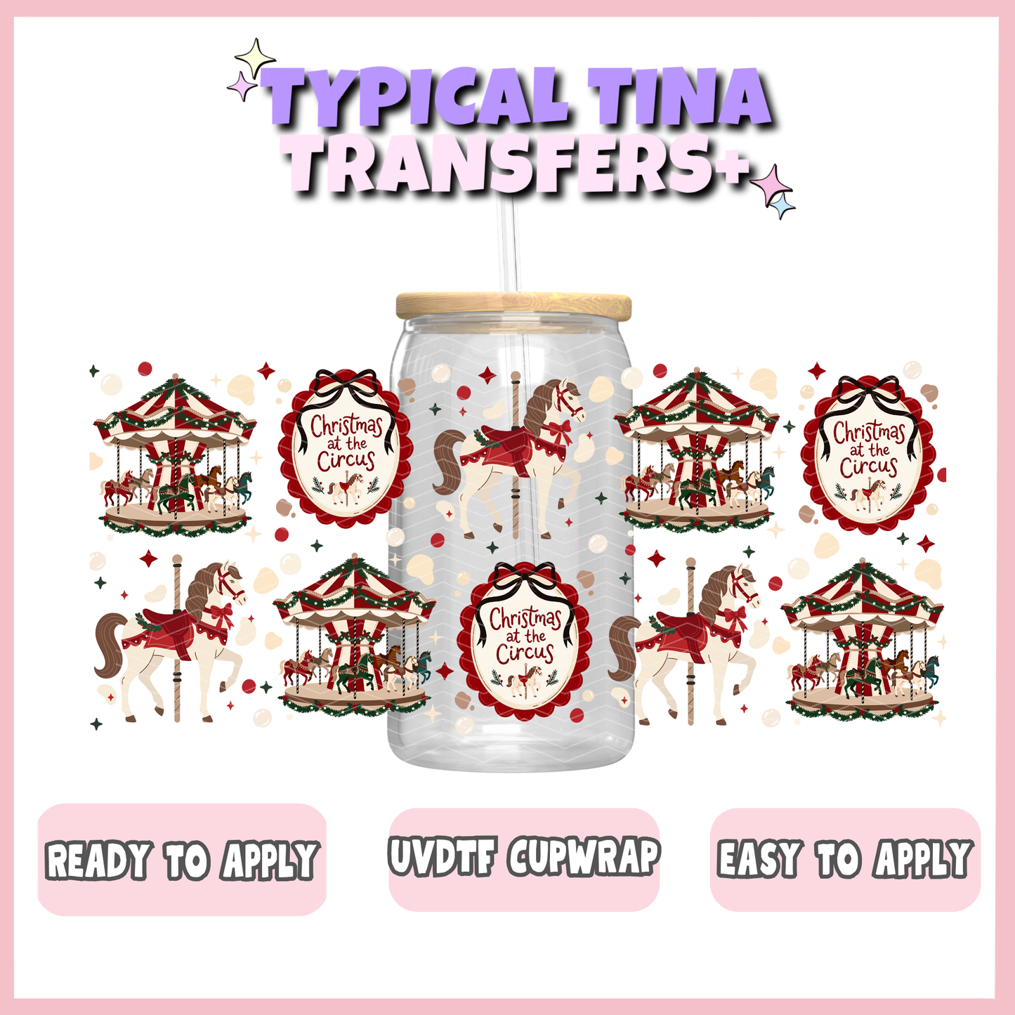 UVDTF #12810 | 16oz UVDTF Wrap | POD
