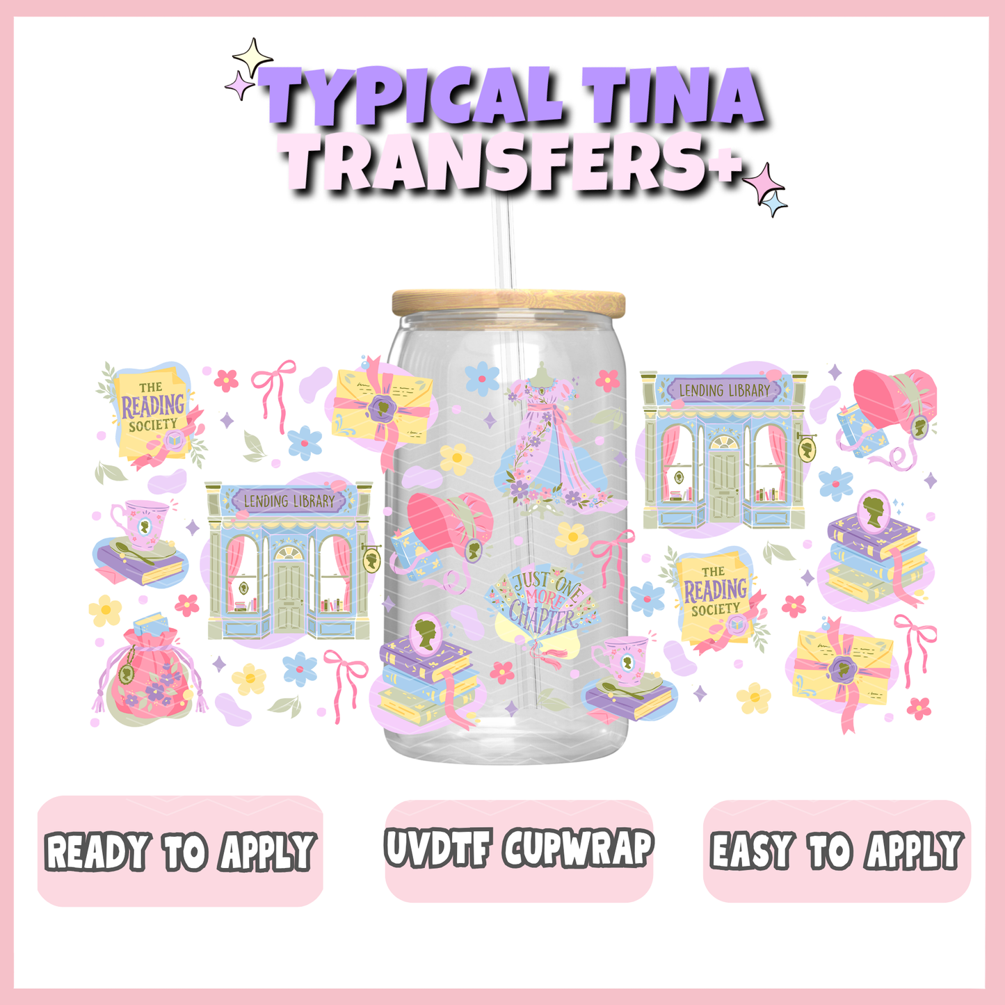 UVDTF #12869 | 16oz UVDTF Wrap | POD