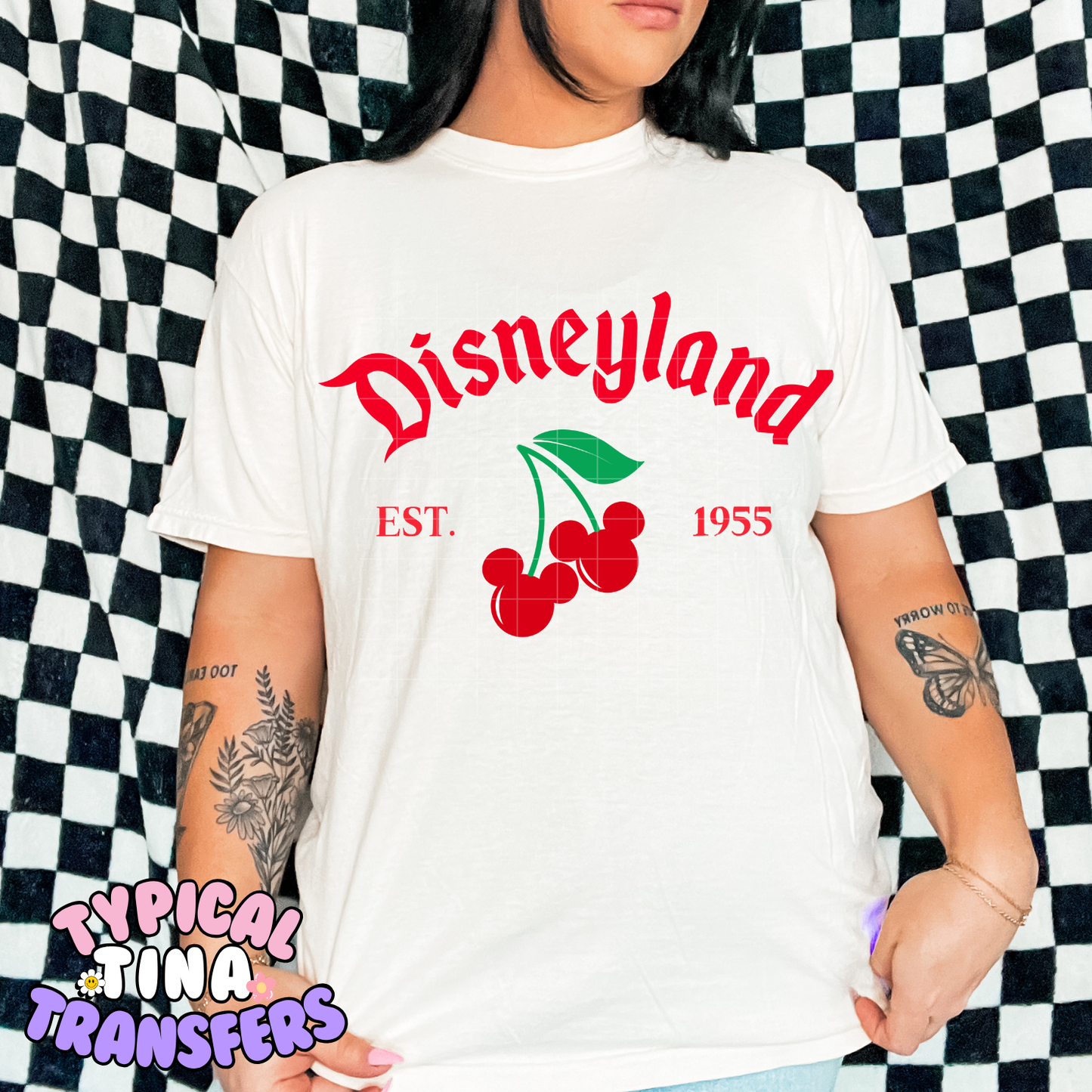 Diz_land Cherries | DTF Transfer | POD