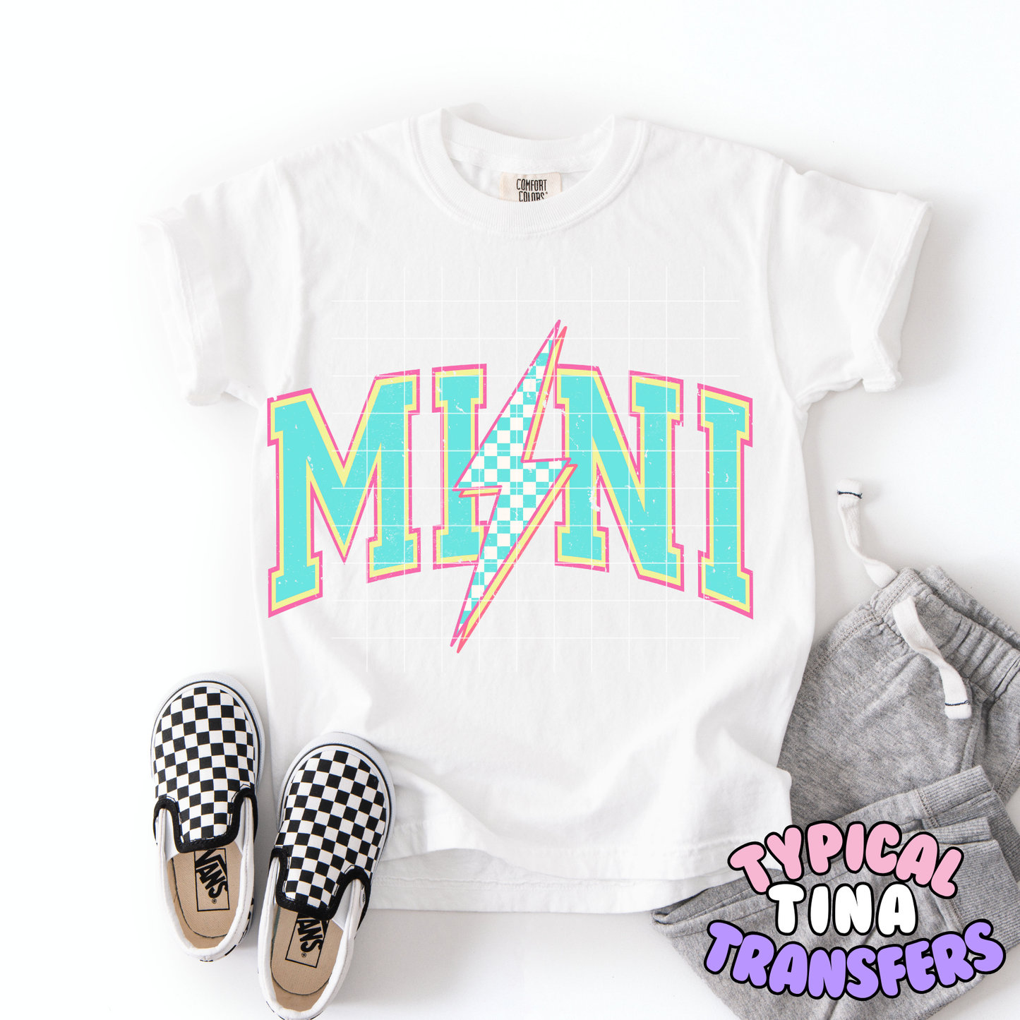 Mini Aqua | DTF Transfer | POD