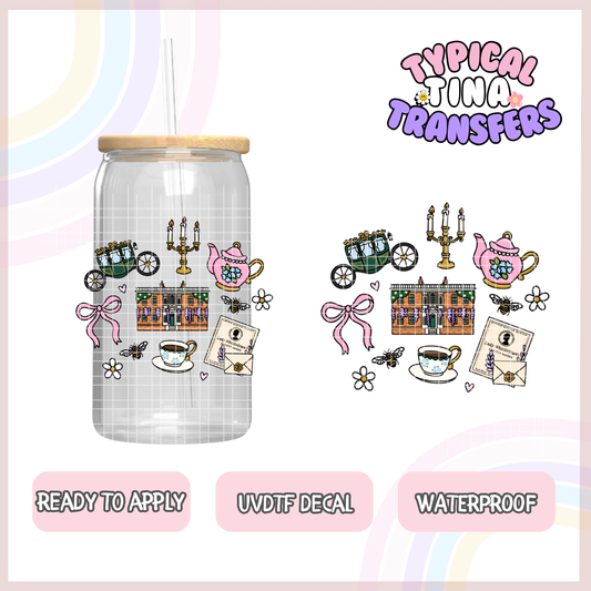 Bridge letters and home | 4" - 6" decals | POD