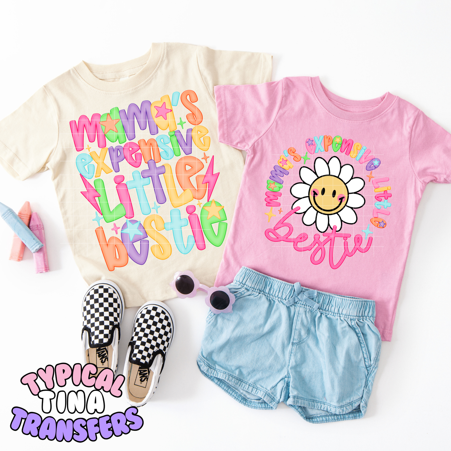 Mom's expensive little bestie | DTF Transfer | POD