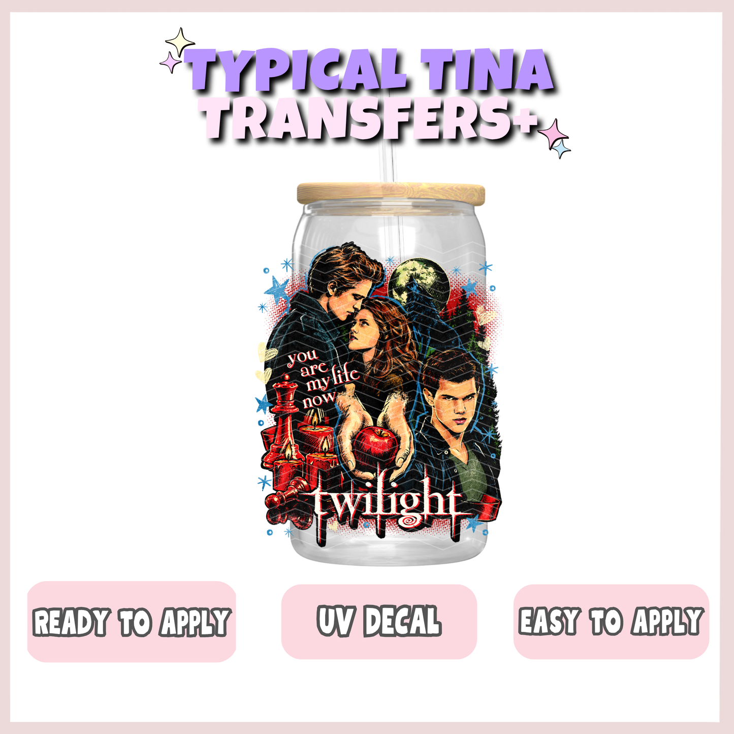 Twi - you are my life ow | UV decals | POD