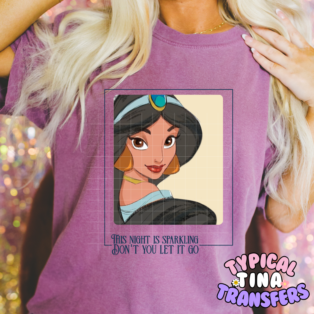 Princess Portraits | DTF Screen Print | POD - choose design