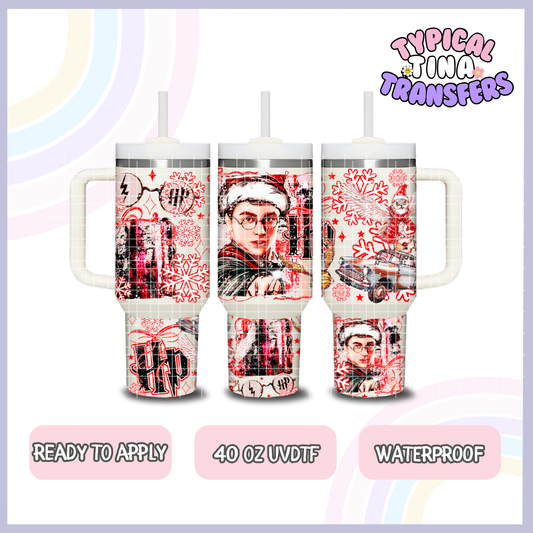 Xmas Harry | 40oz UVDTF Wrap | POD