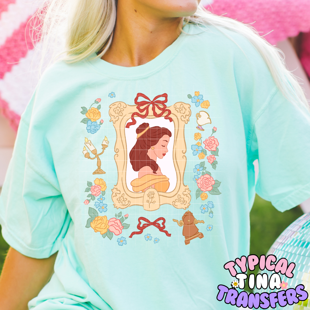 Beauty - Dainty Frames | DTF Screen Print | POD - choose design