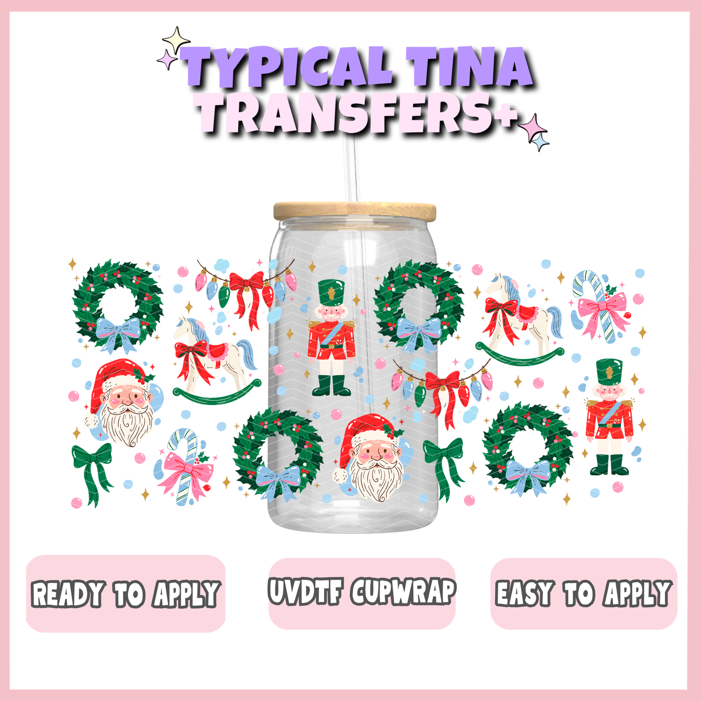 UVDTF #13046 | 16oz UVDTF Wrap | POD