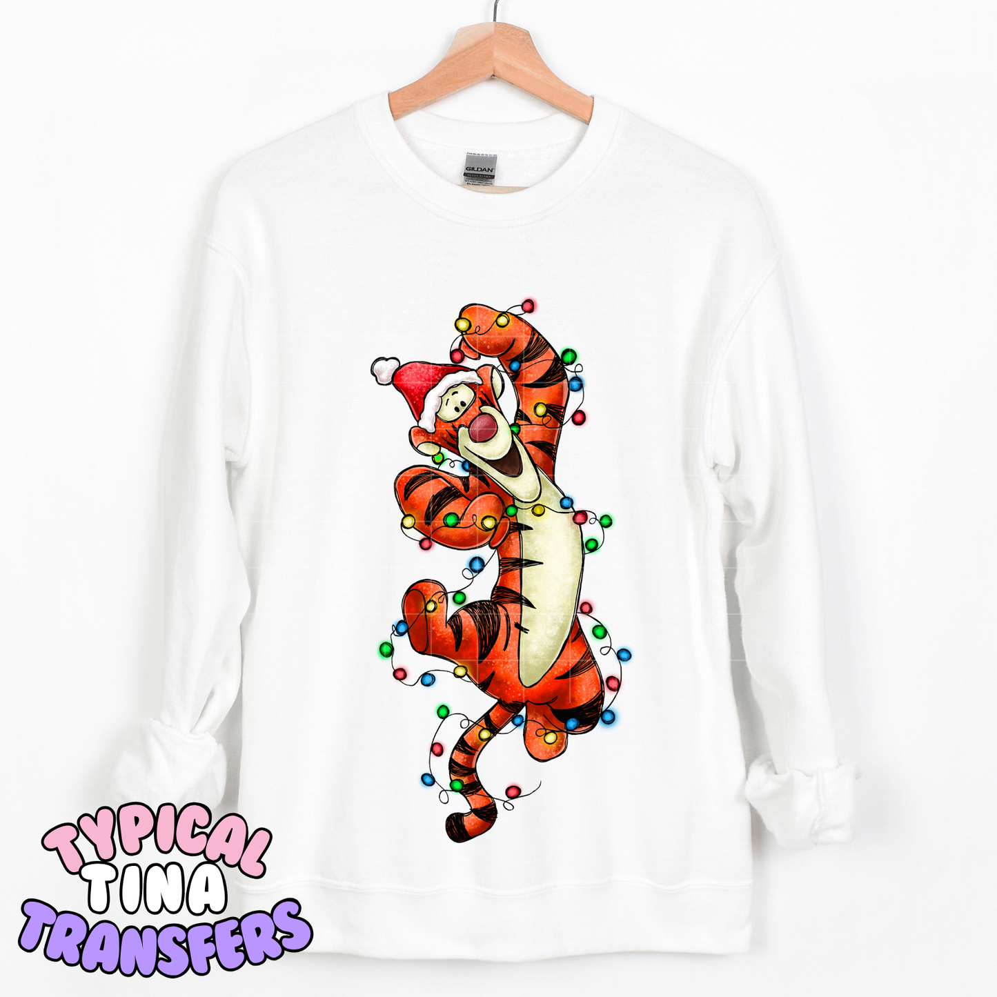 Holiday Acre Characters lights | DTF Transfer | POD