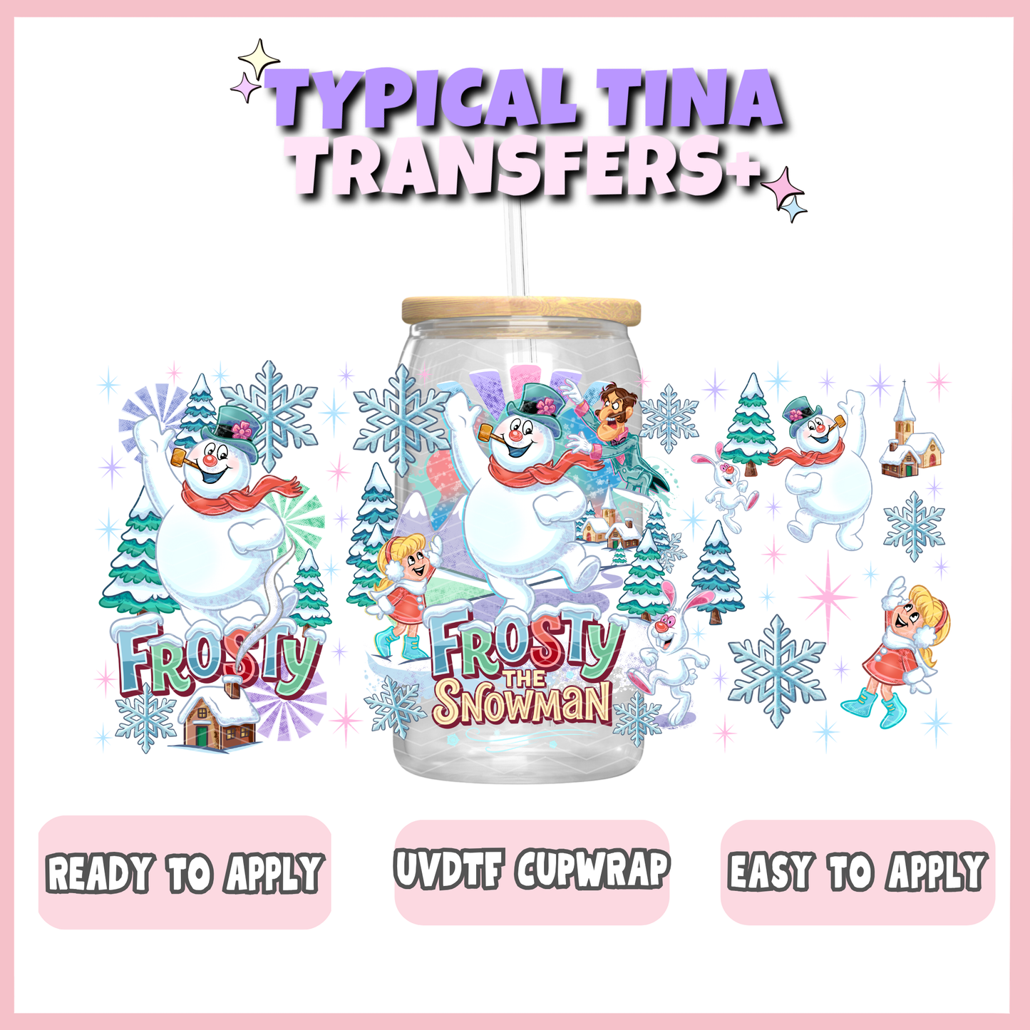 UVDTF #13105 | 16oz UVDTF Wrap | POD