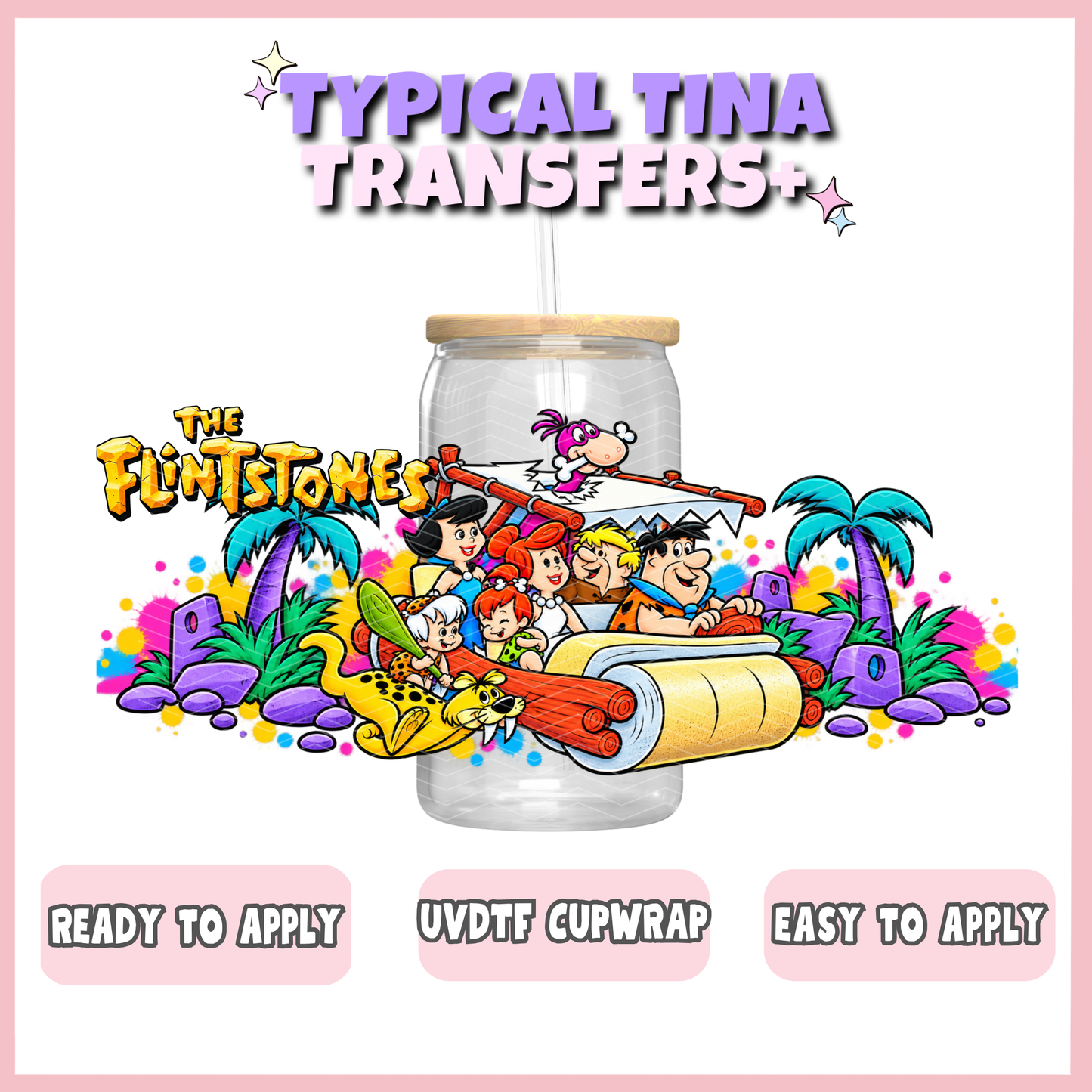 UVDTF #13106 | 16oz UVDTF Wrap | POD