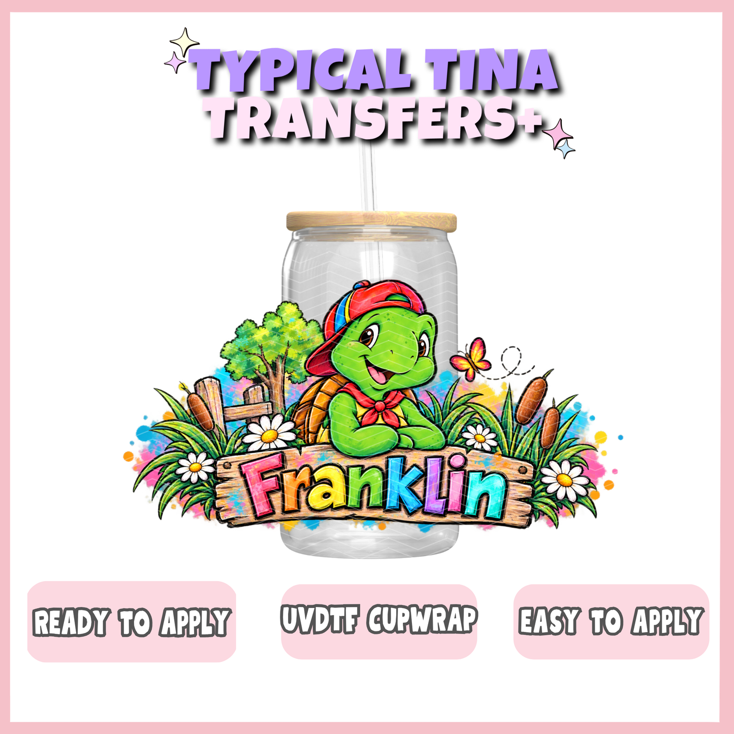 UVDTF #13108 | 16oz UVDTF Wrap | POD