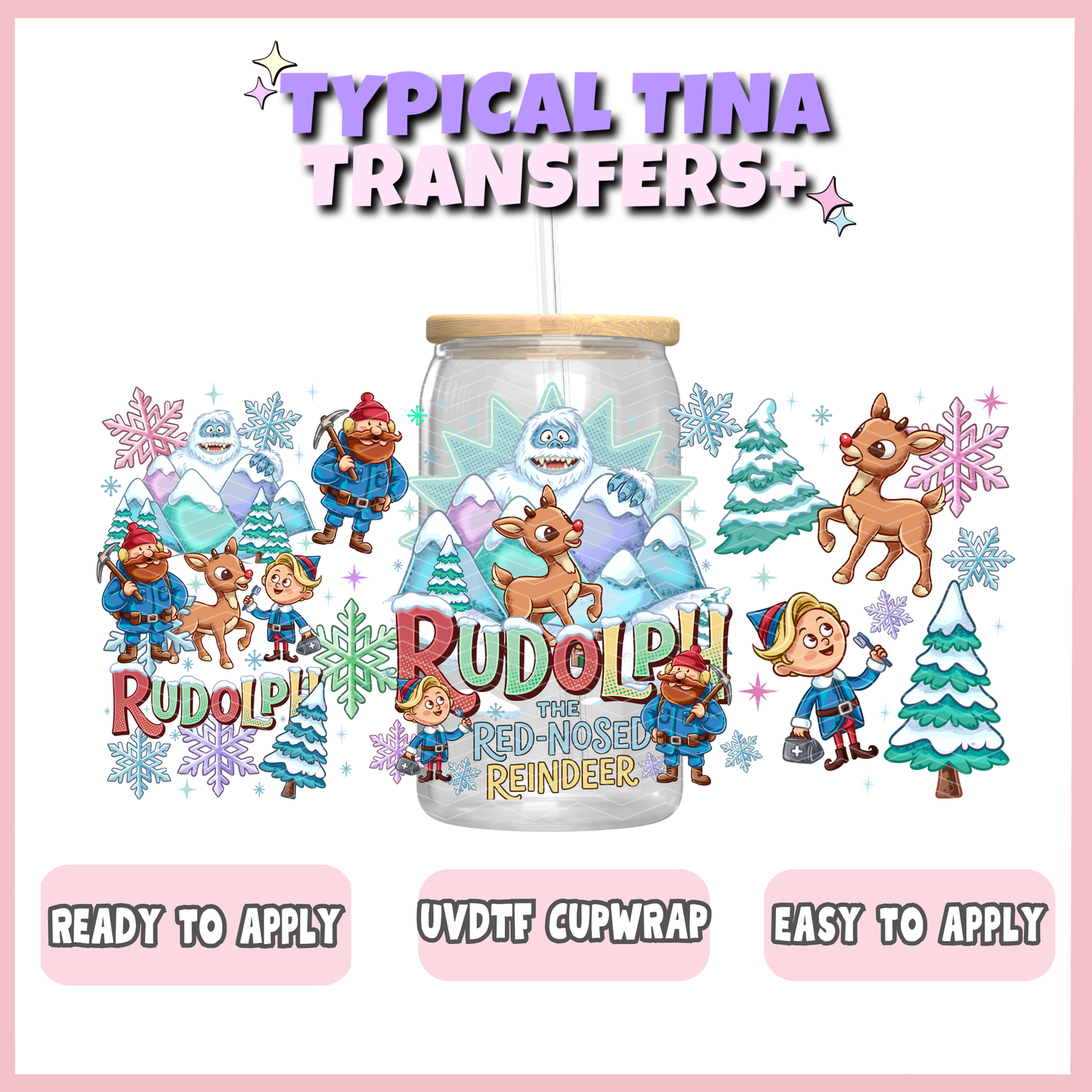 UVDTF #13124 | 16oz UVDTF Wrap | POD