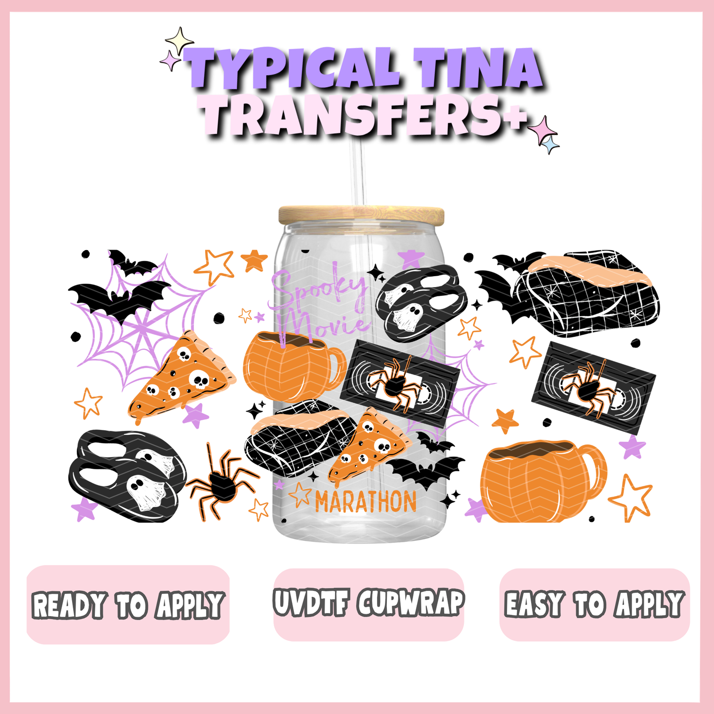 UVDTF #13132 | 16oz UVDTF Wrap | POD