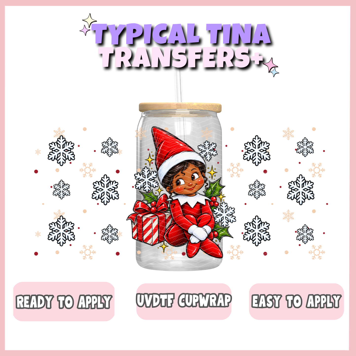 UVDTF #13165 | 16oz UVDTF Wrap | POD