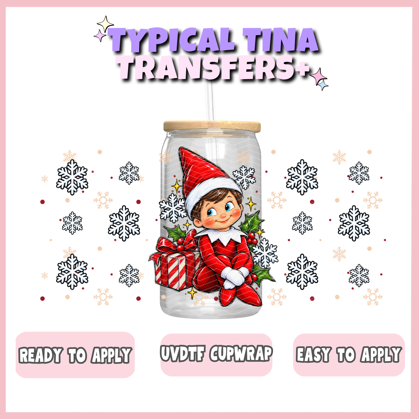UVDTF #13166 | 16oz UVDTF Wrap | POD