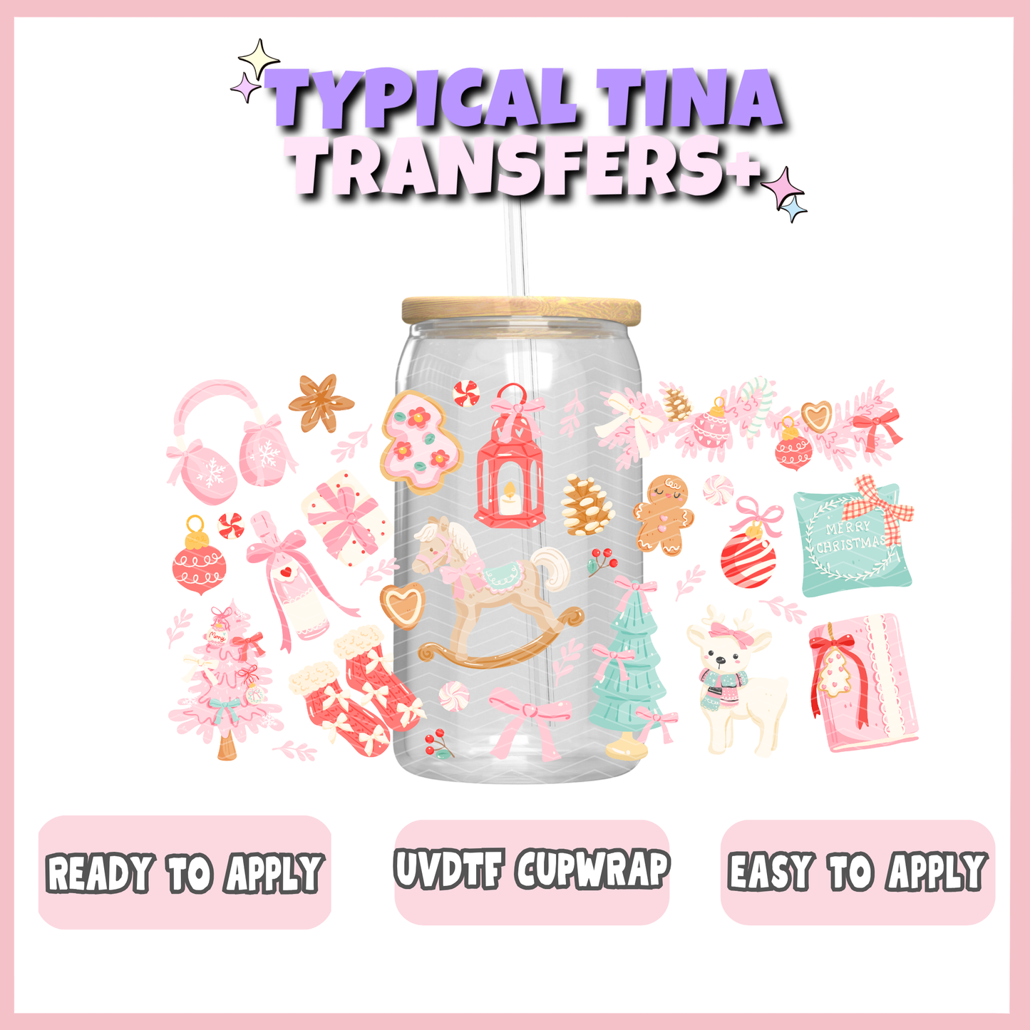 UVDTF #13184 | 16oz UVDTF Wrap | POD