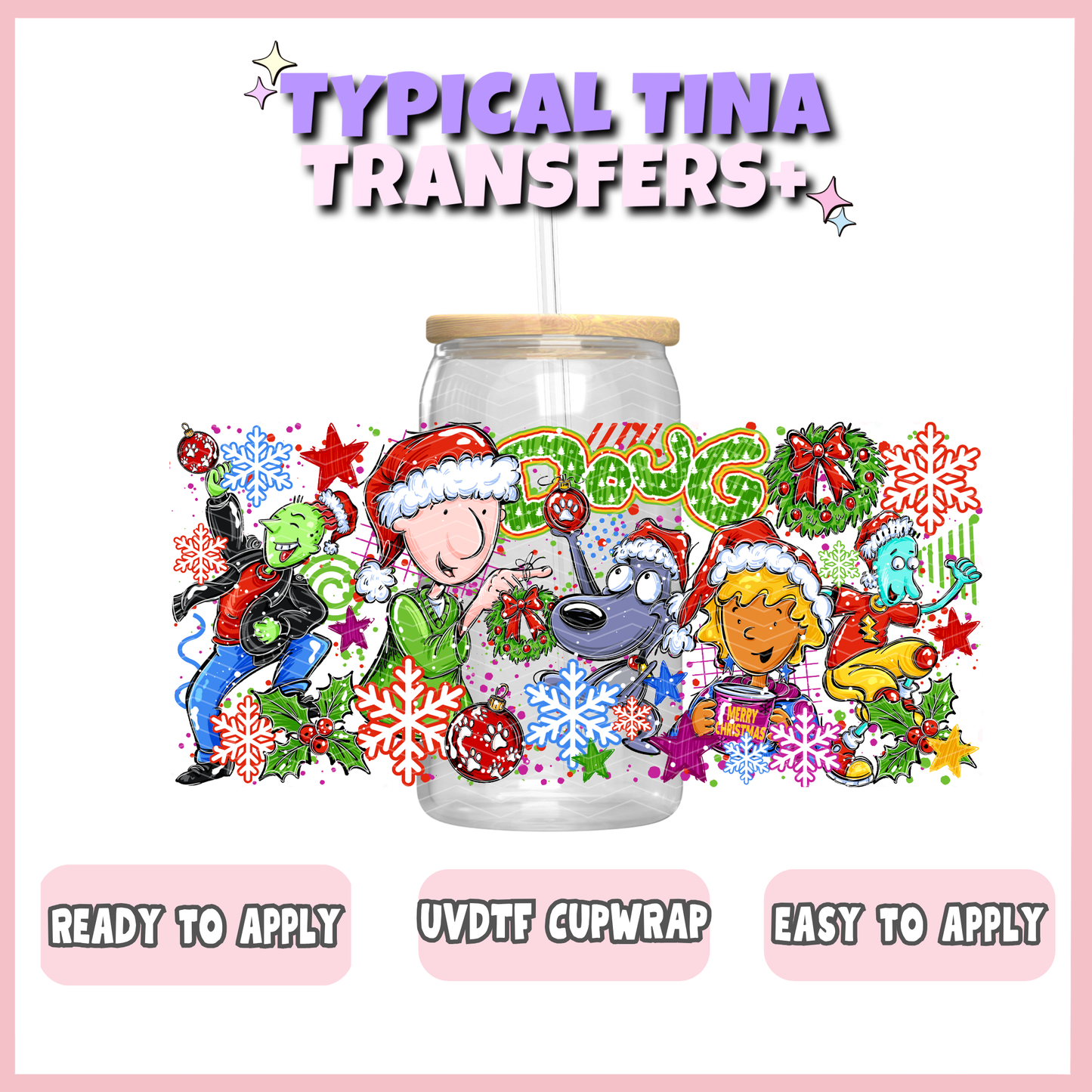 UVDTF #13189 | 16oz UVDTF Wrap | POD