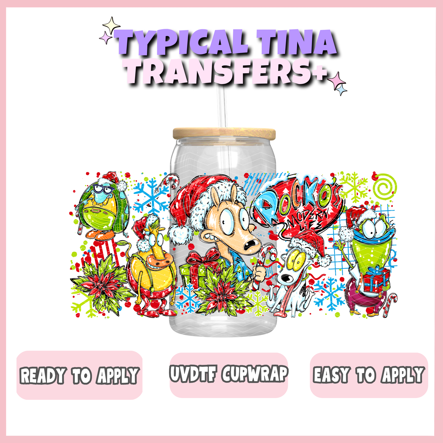 UVDTF #13191 | 16oz UVDTF Wrap | POD