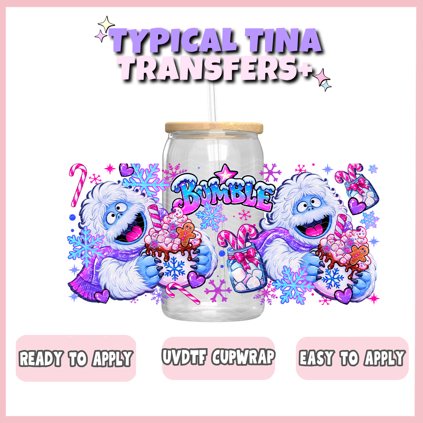 UVDTF #13197 | 16oz UVDTF Wrap | POD