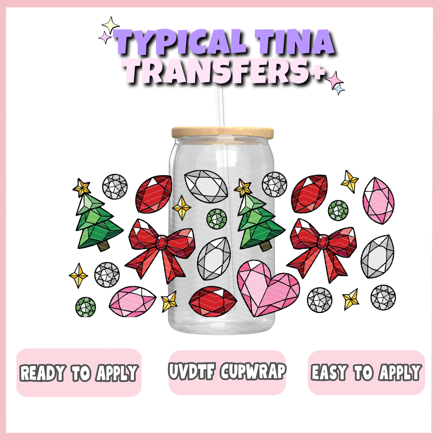 UVDTF #13199 | 16oz UVDTF Wrap | POD