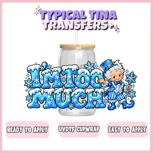 UVDTF #13202 | 16oz UVDTF Wrap | POD