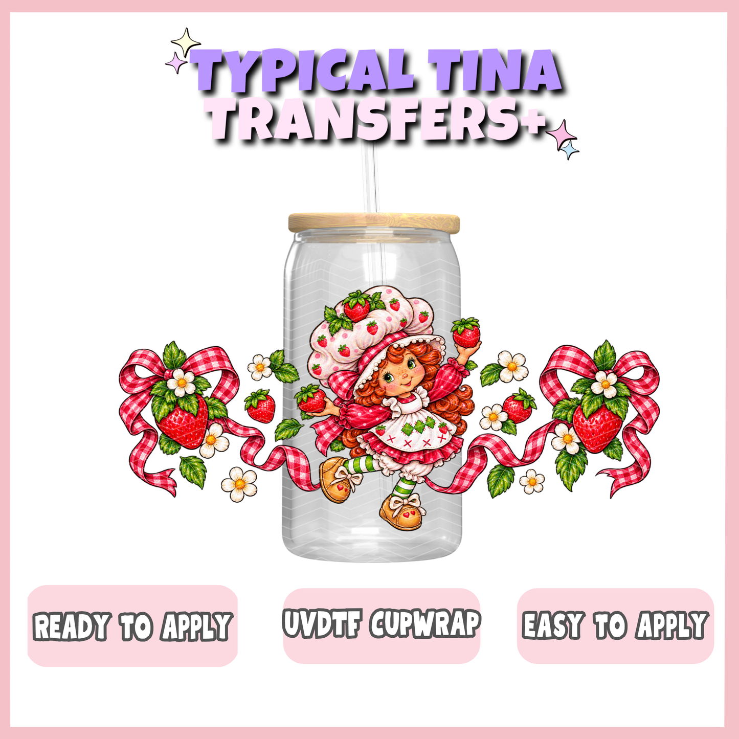 UVDTF #13215 | 16oz UVDTF Wrap | POD