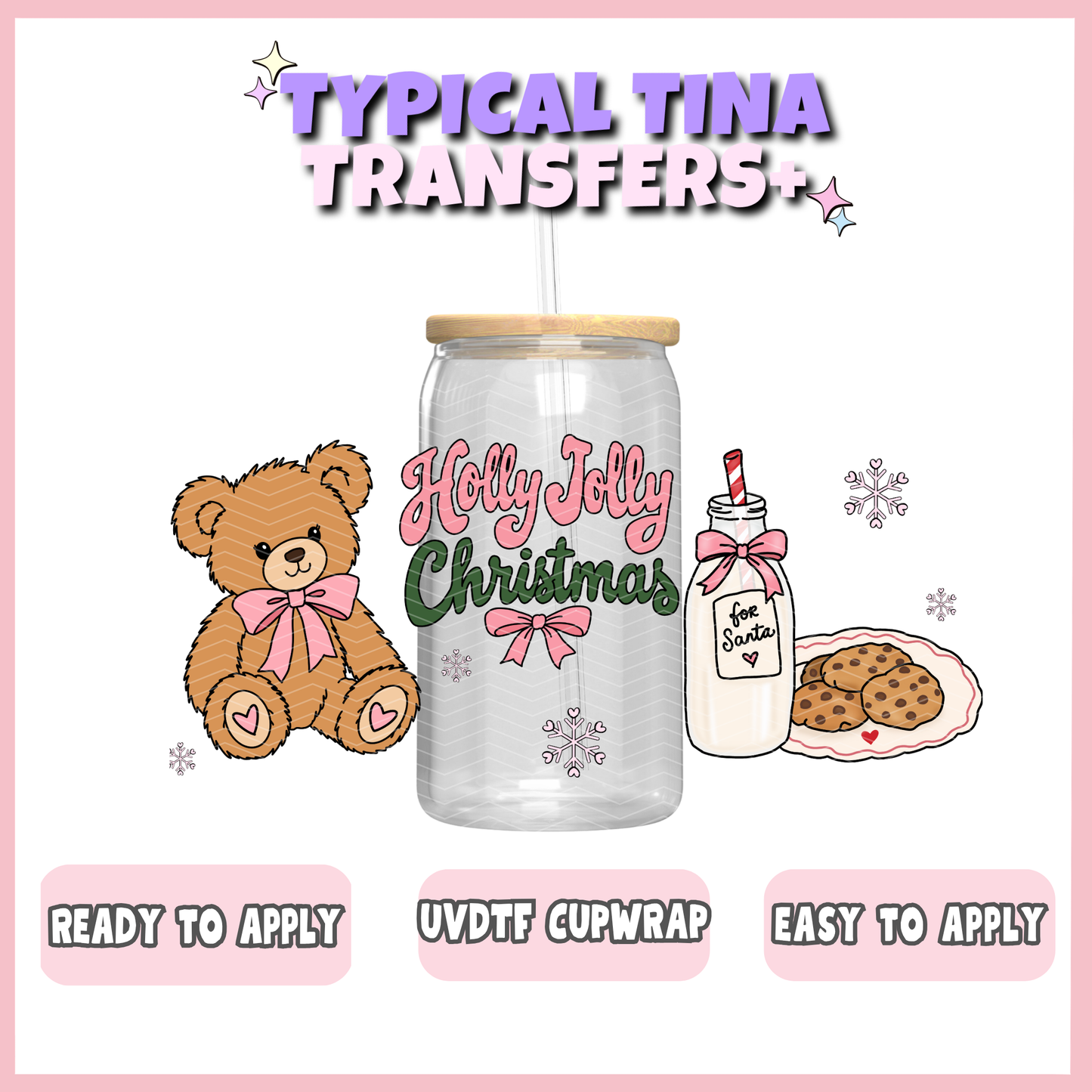 UVDTF #13216 | 16oz UVDTF Wrap | POD