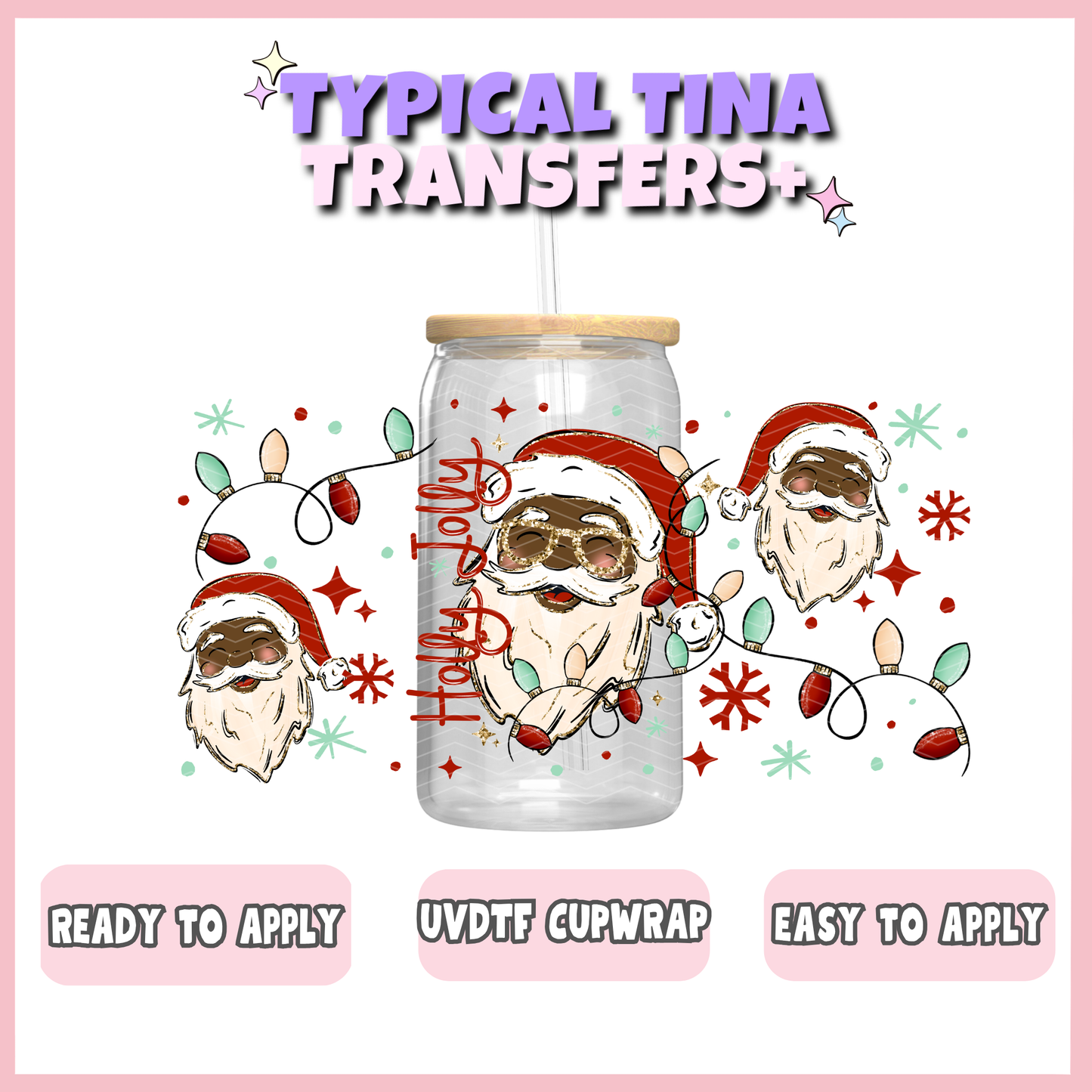 UVDTF #13222 | 16oz UVDTF Wrap | POD