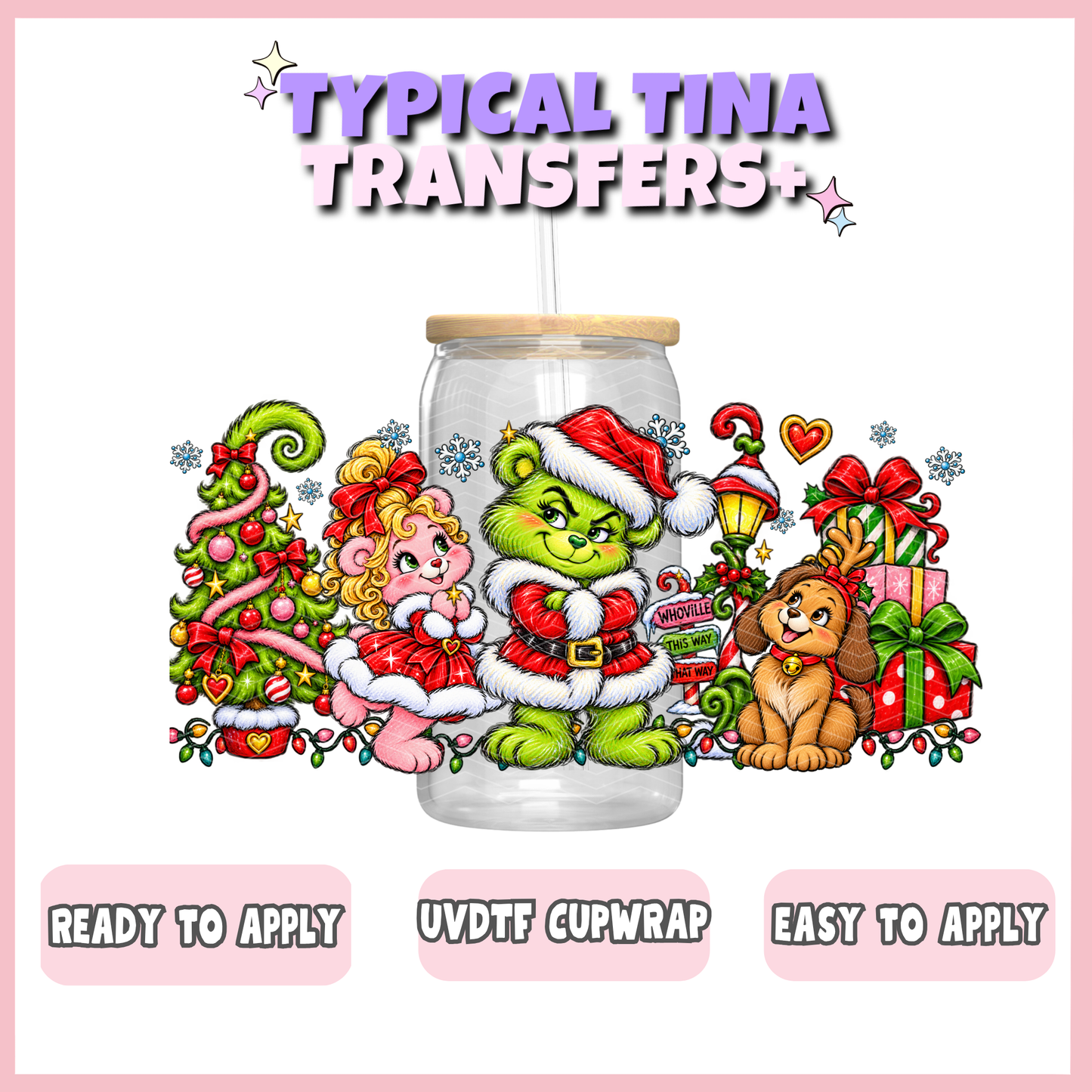 UVDTF #13226 | 16oz UVDTF Wrap | POD
