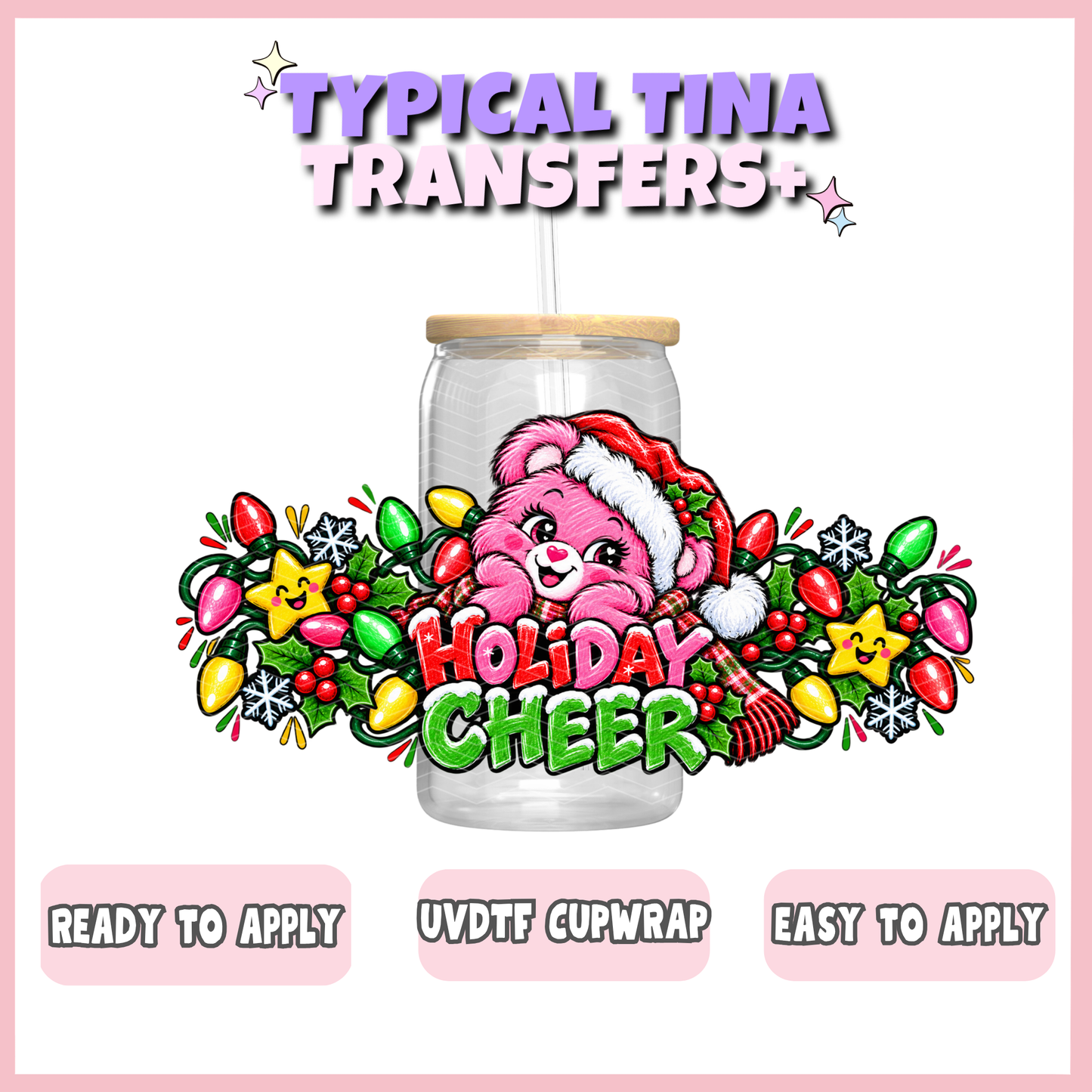 UVDTF #13230 | 16oz UVDTF Wrap | POD