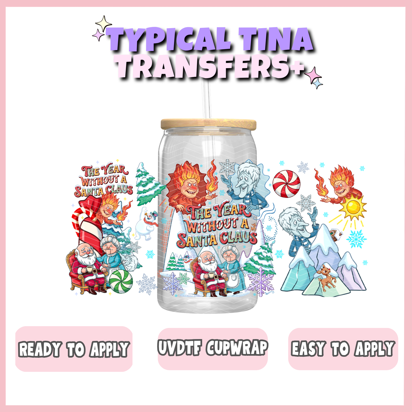 UVDTF #13240 | 16oz UVDTF Wrap | POD