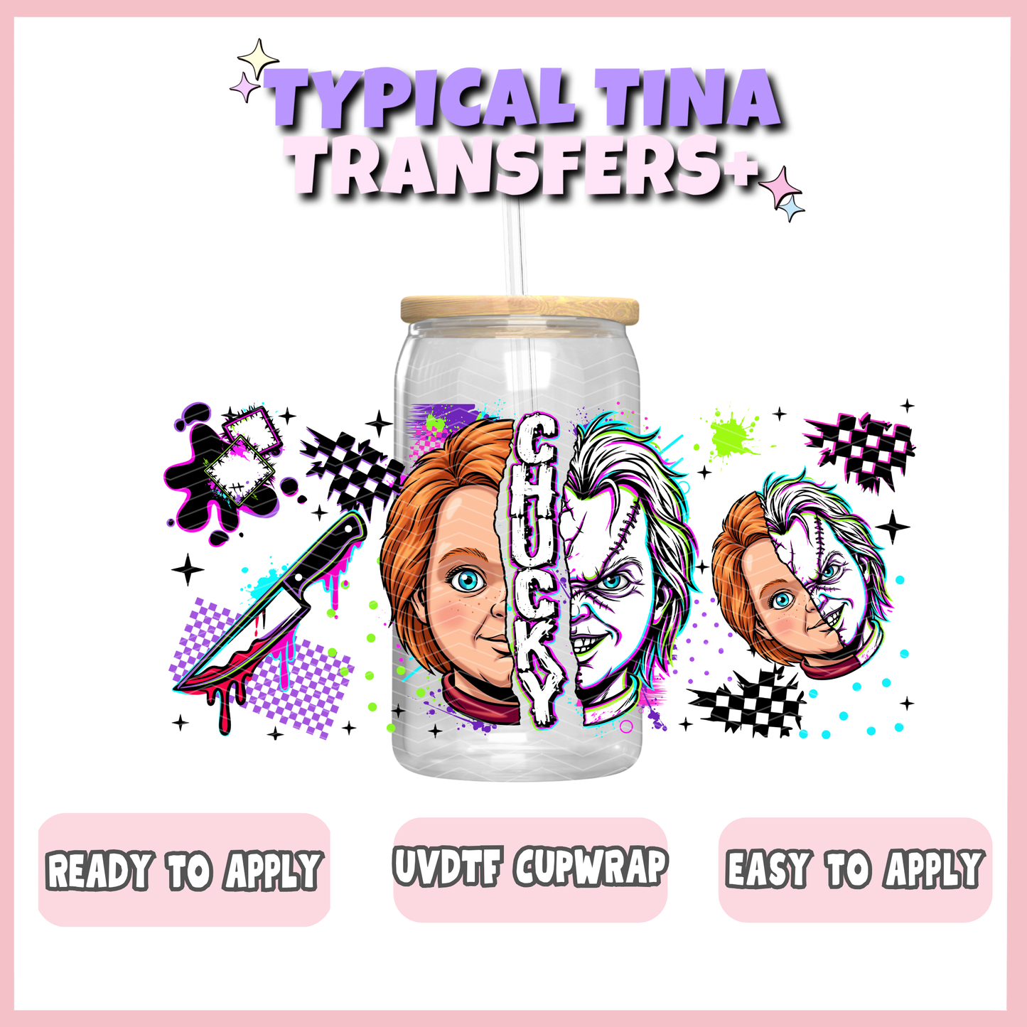UVDTF #13243 | 16oz UVDTF Wrap | POD