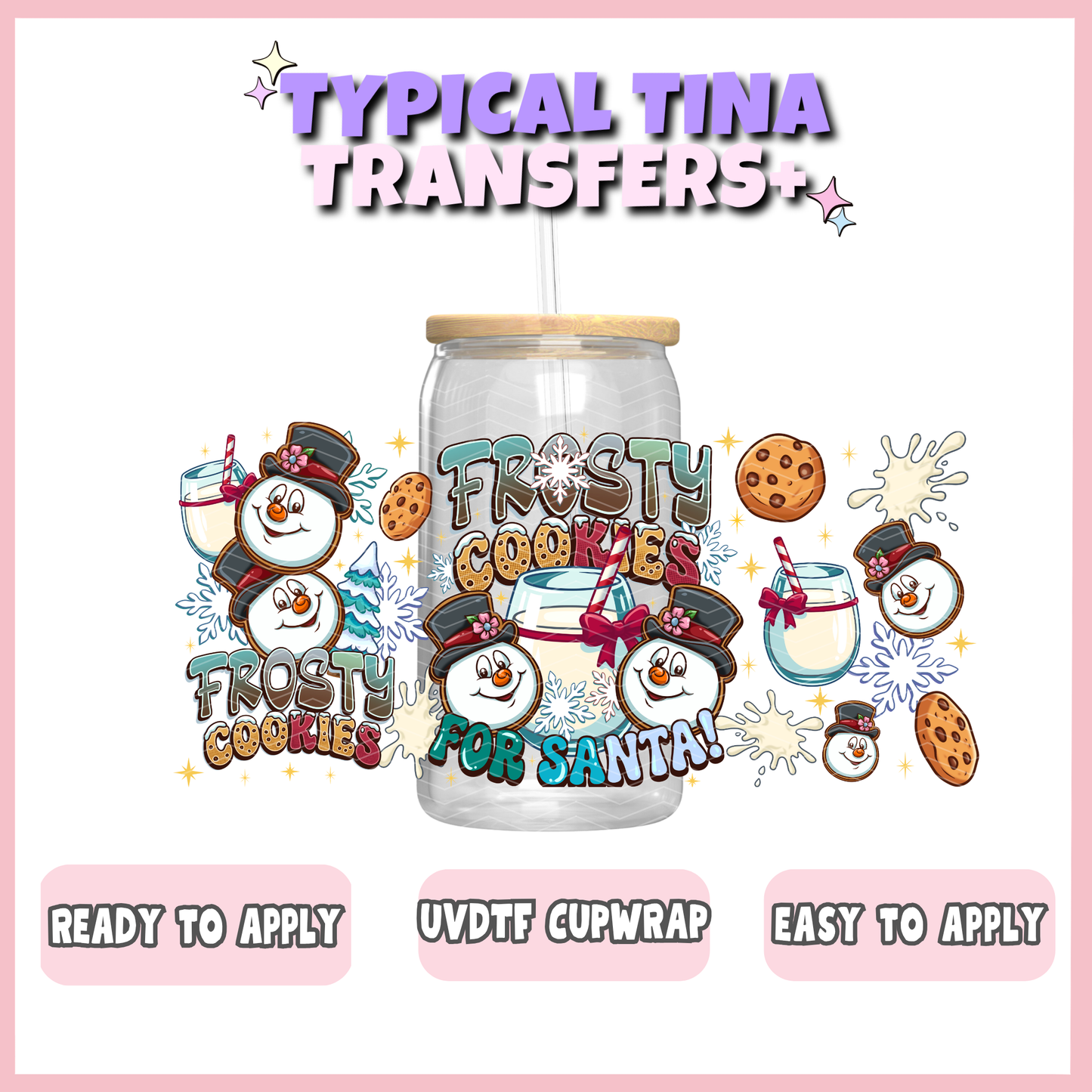 UVDTF #13244 | 16oz UVDTF Wrap | POD