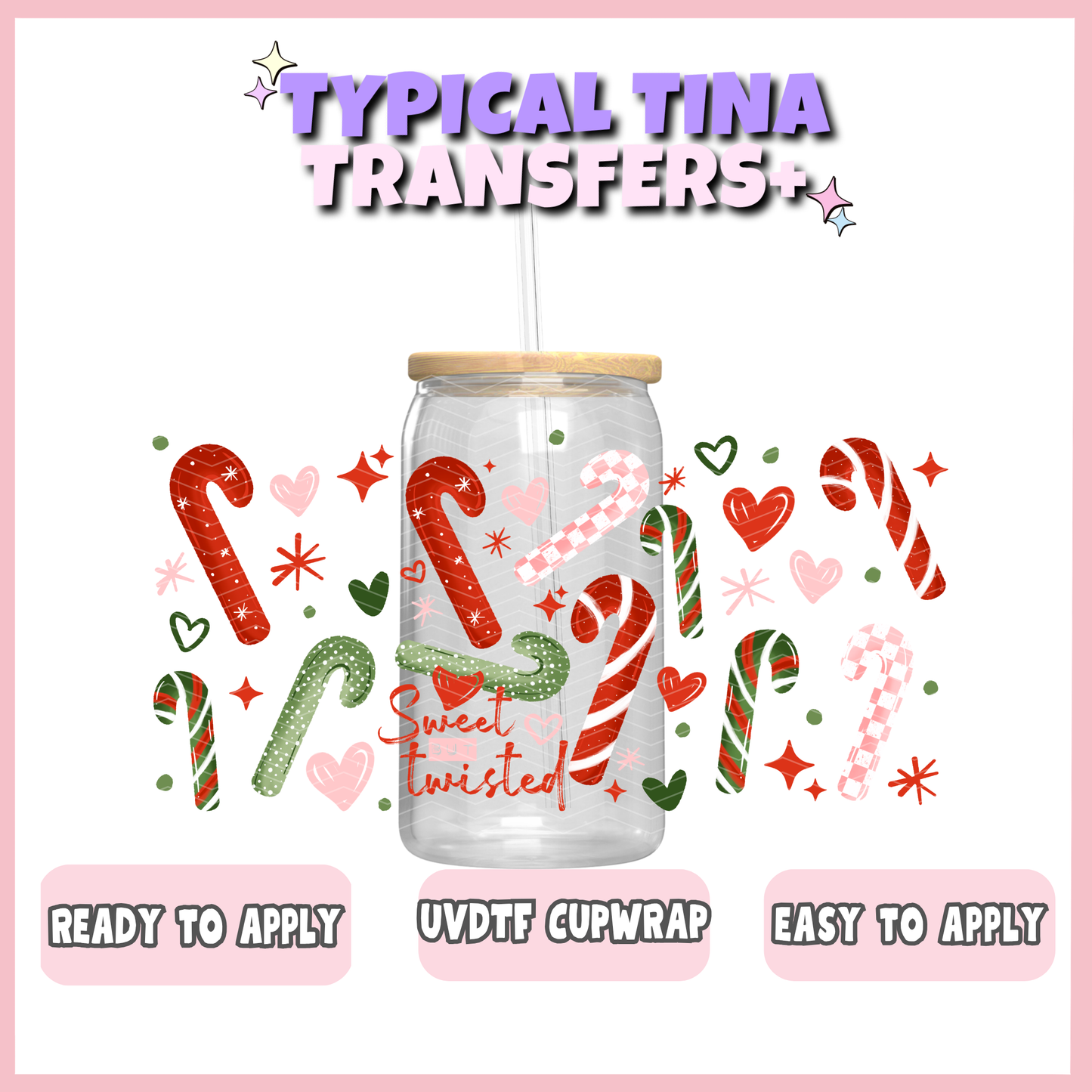UVDTF #13258 | 16oz UVDTF Wrap | POD