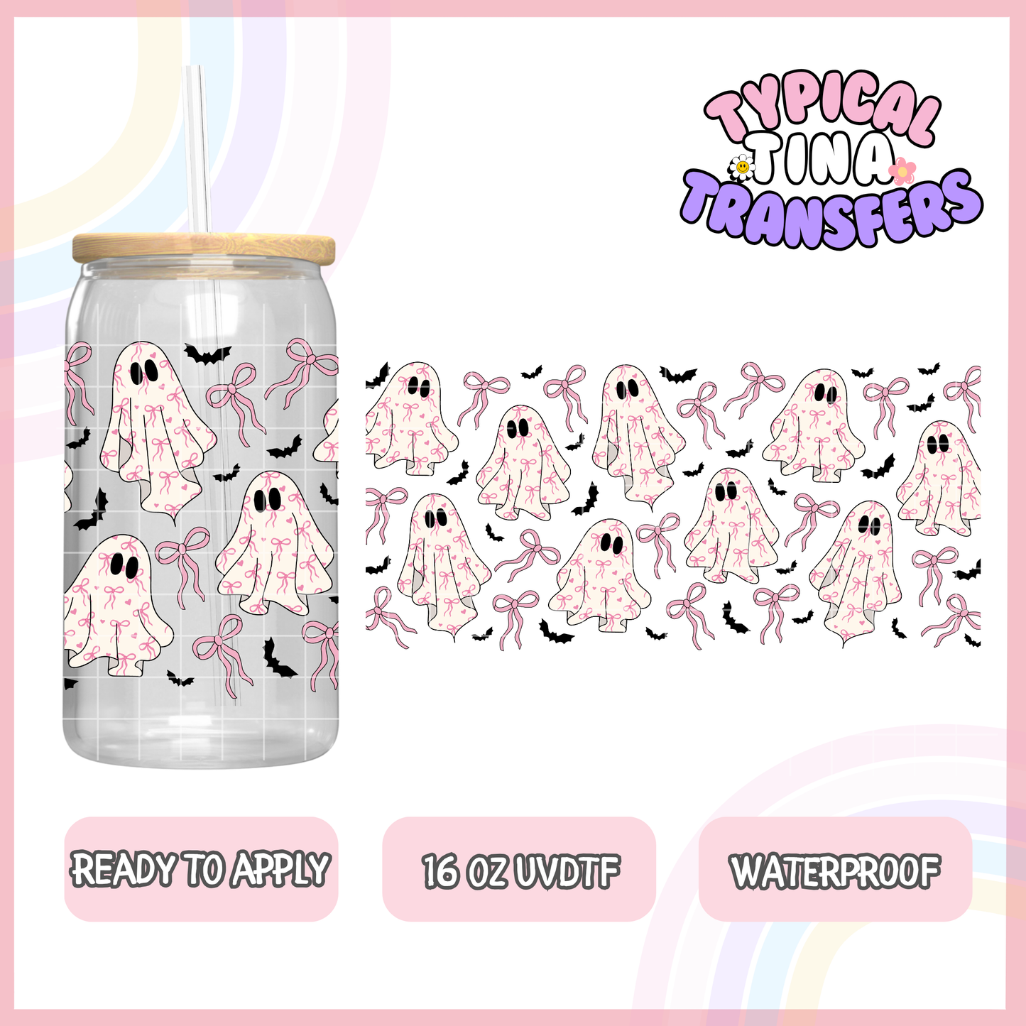 UVDTF #1341 | 16oz UVDTF Wrap | POD