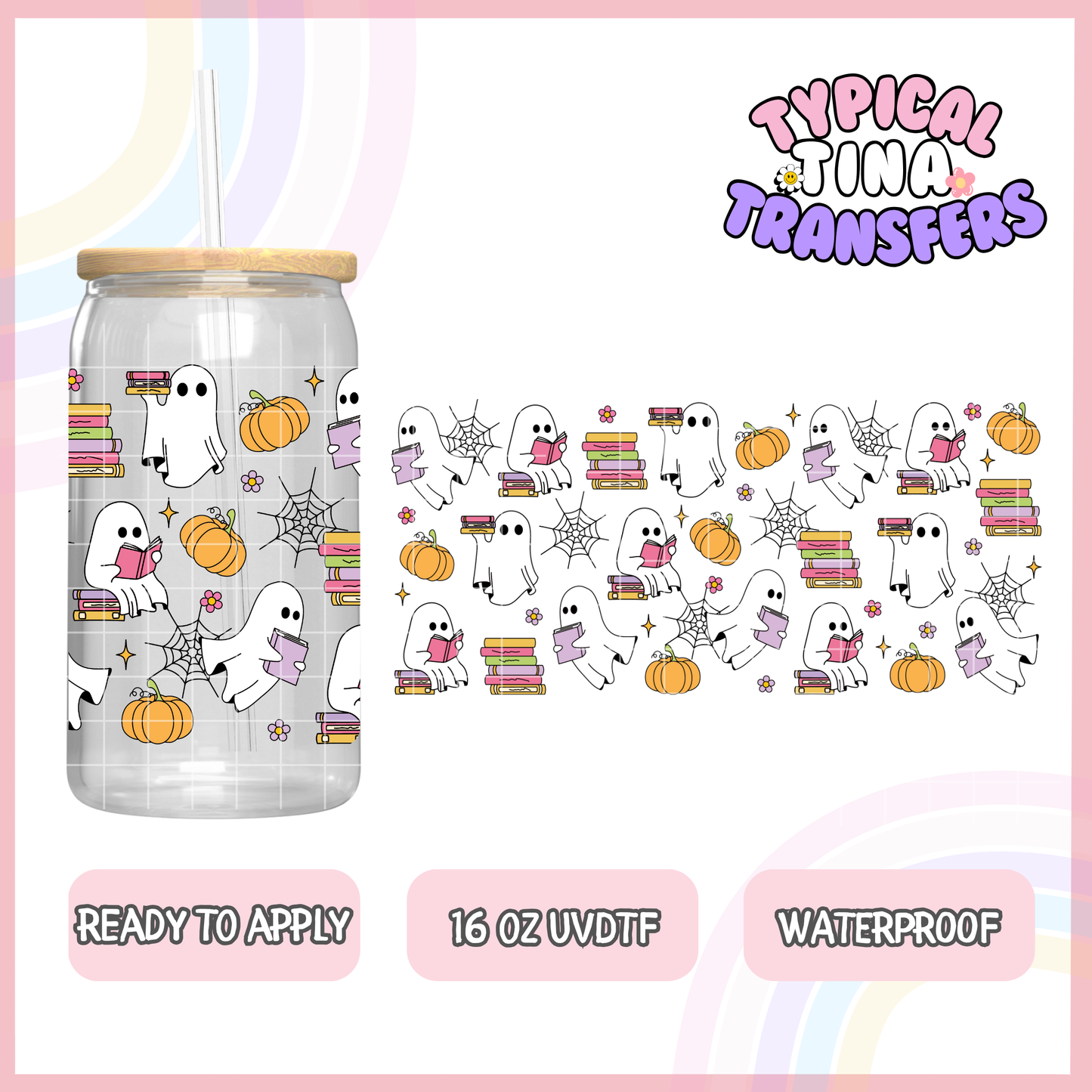 UVDTF #1343 | 16oz UVDTF Wrap | POD