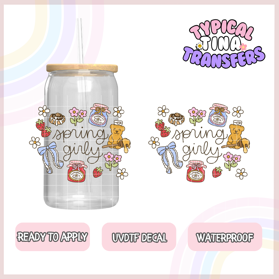 Spring girly | 4" - 6" decals | POD