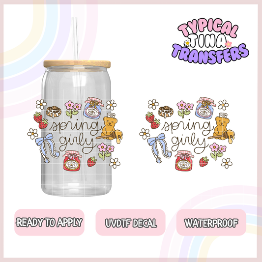 Spring girly | 4" - 6" decals | POD