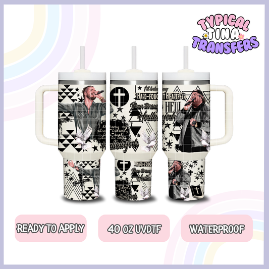 Hard Fought | 40oz UVDTF Wrap | POD