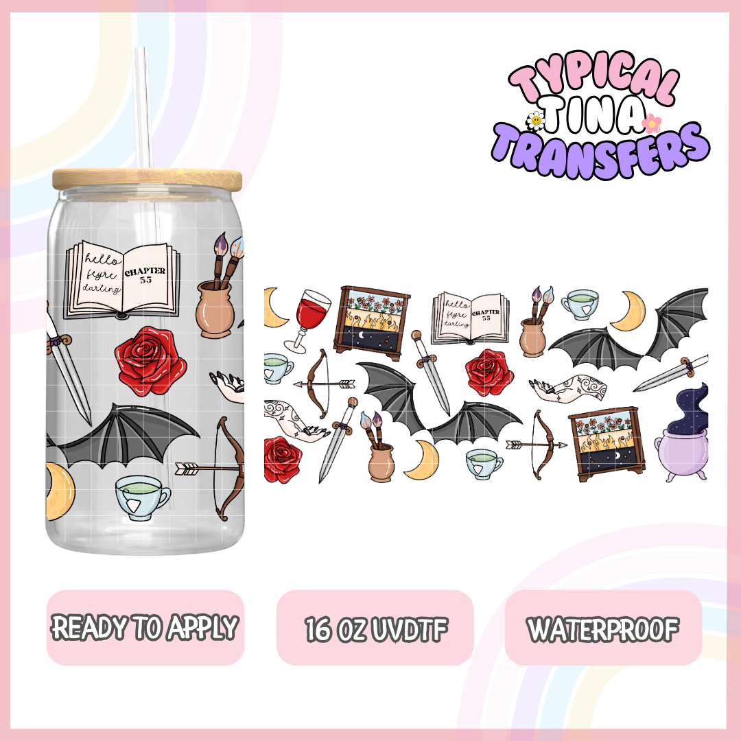 UVDTF #5545 | 16oz UVDTF Wrap | POD