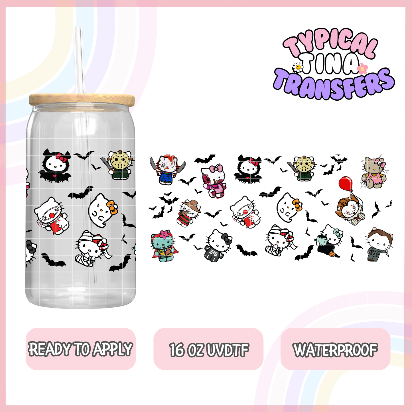 UVDTF #1447 | 16oz UVDTF Wrap | POD