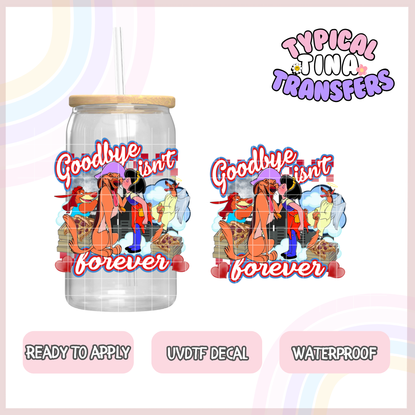 UVDTF Decal | 3"-4" decals | POD