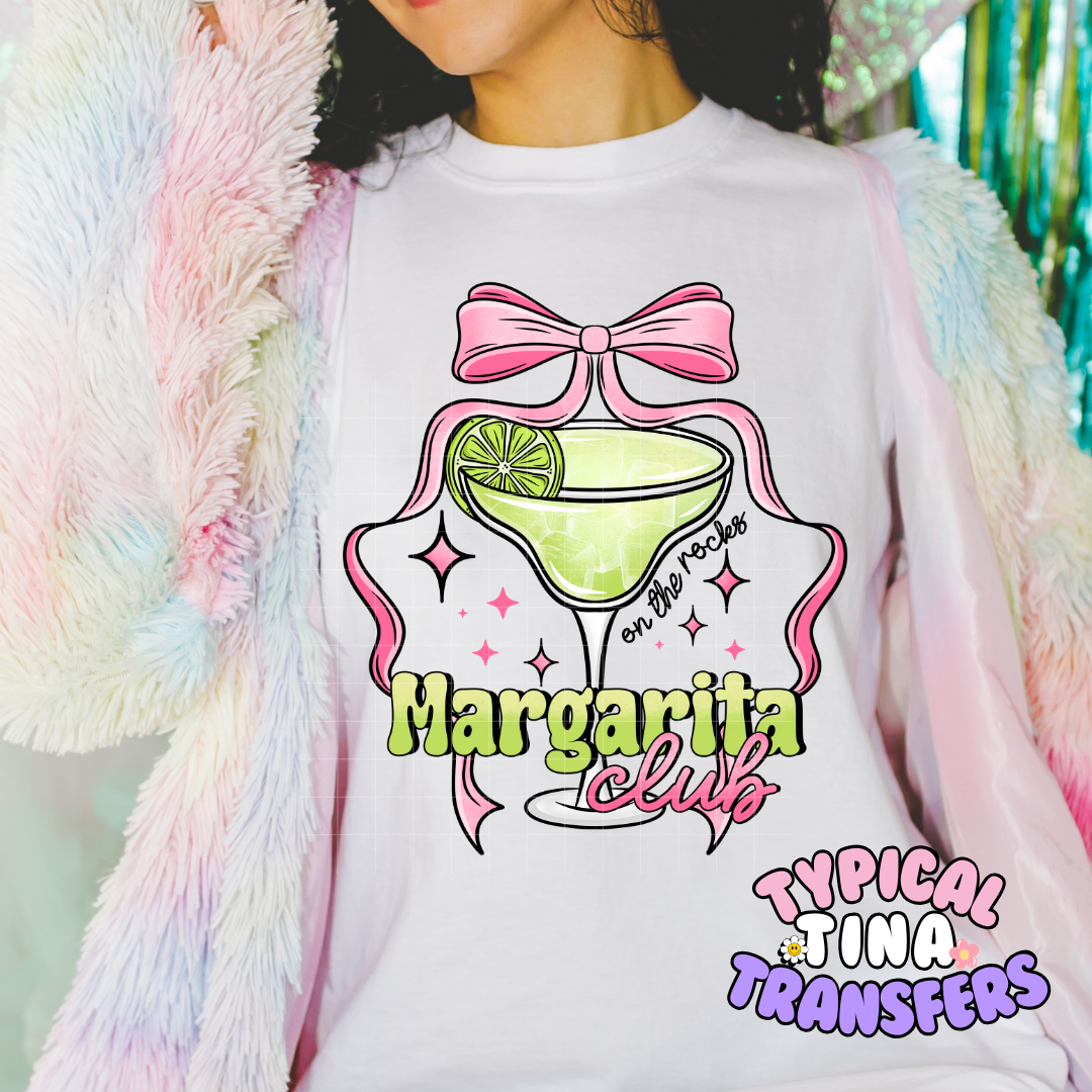 margarita club | DTF Screen Print | POD