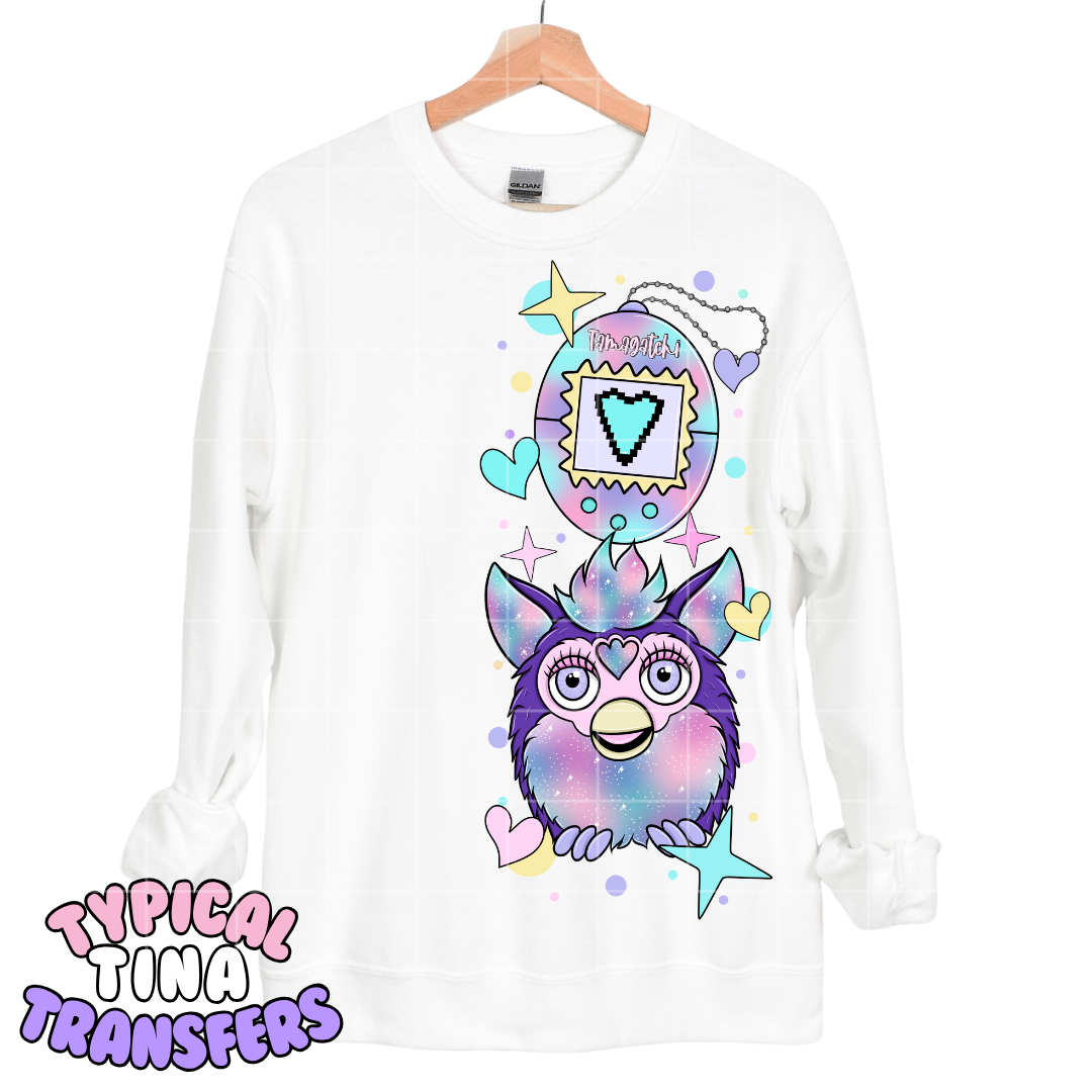 Throwback Furb Toy | DTF Transfers | POD