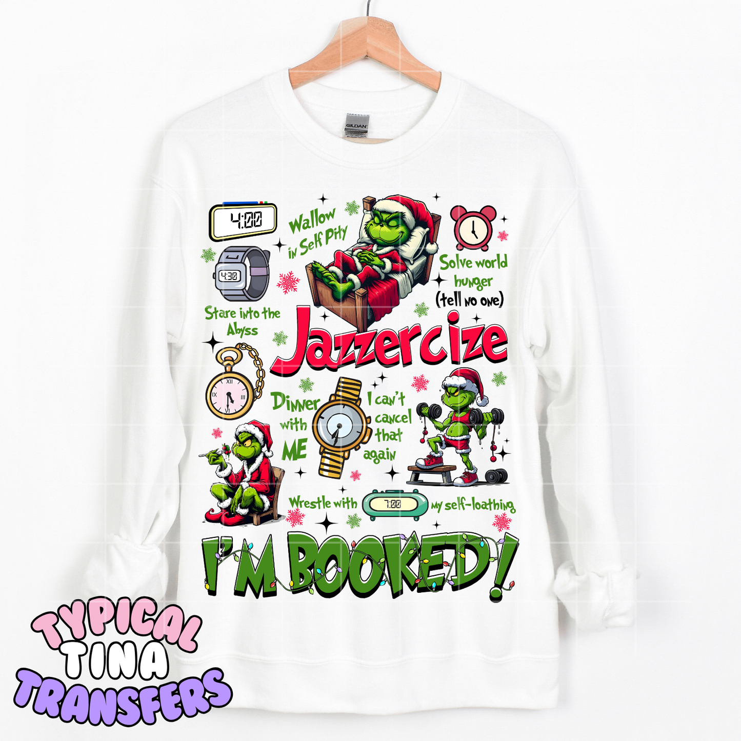 I'm Booked - Jazzercize | DTF Transfer | POD