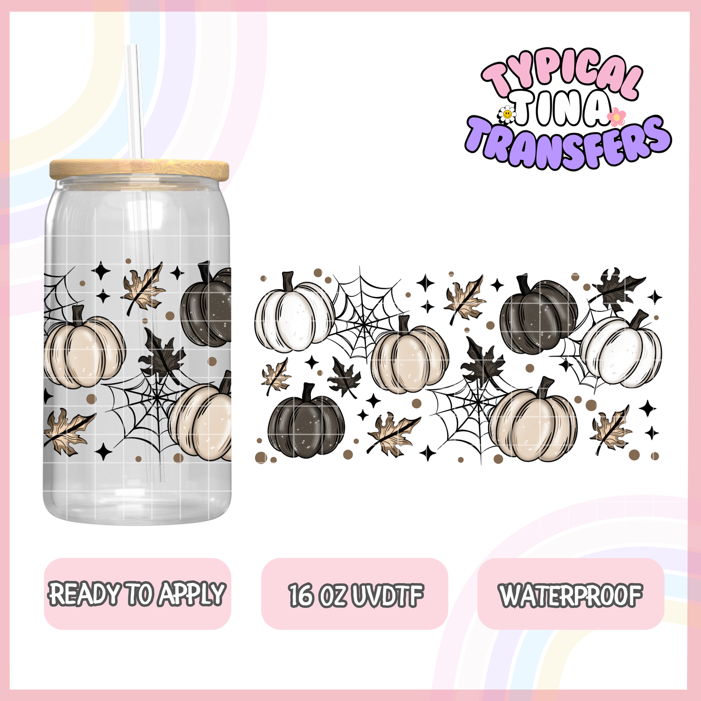 UVDTF #1503 | 16oz UVDTF Wrap | POD