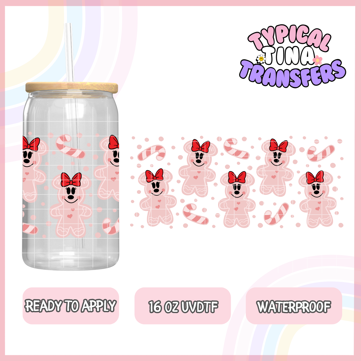 UVDTF #1527 | 16oz UVDTF Wrap | RTS