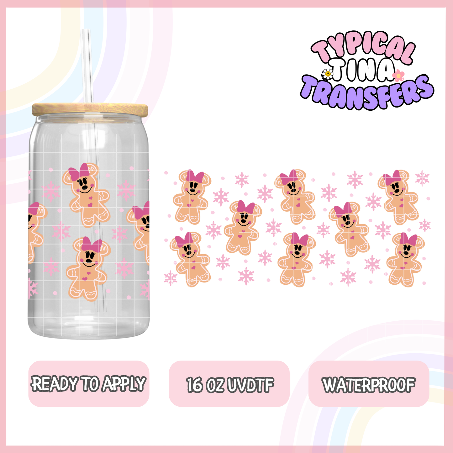 UVDTF #1529 | 16oz UVDTF Wrap | POD