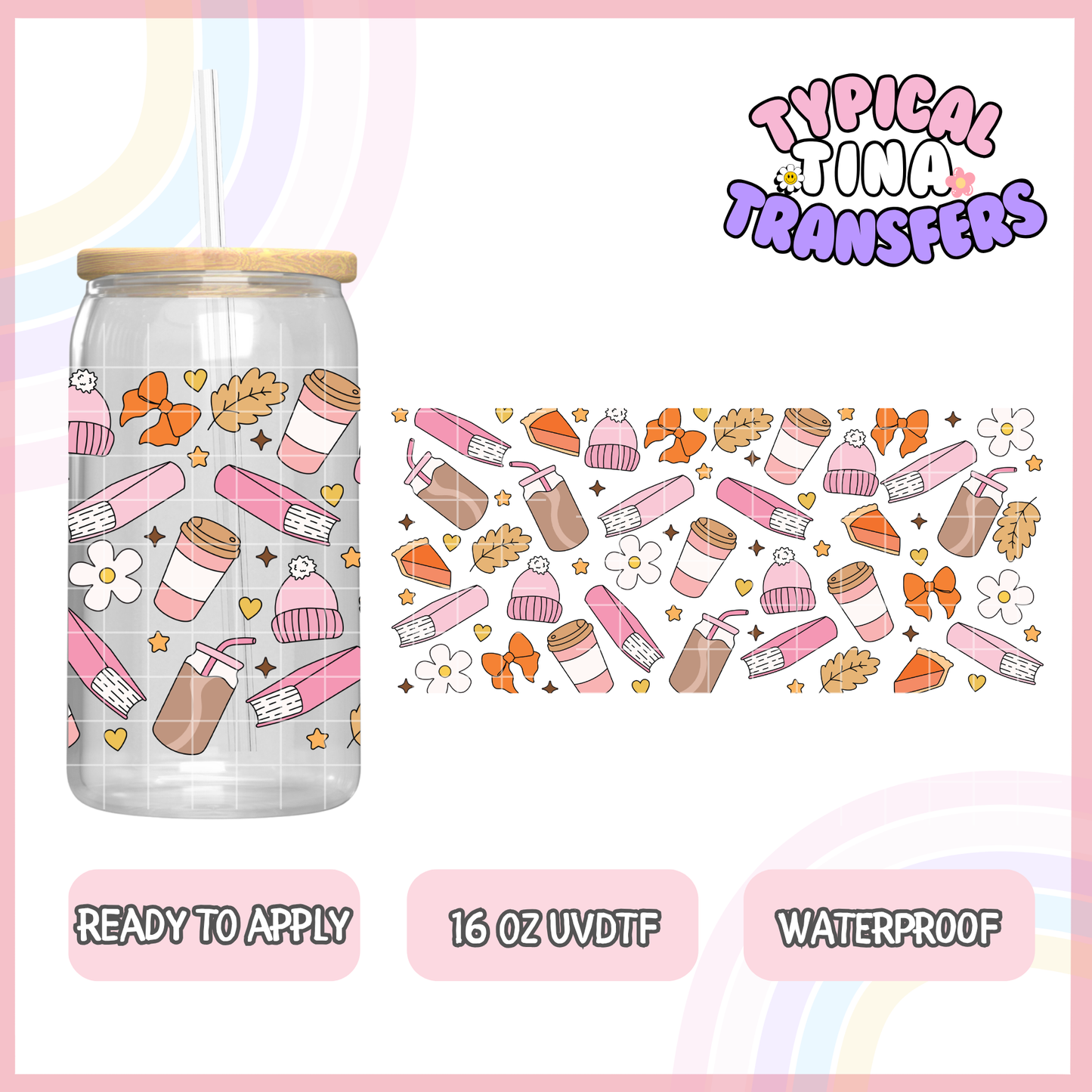UVDTF #1559 | 16oz UVDTF Wrap | POD