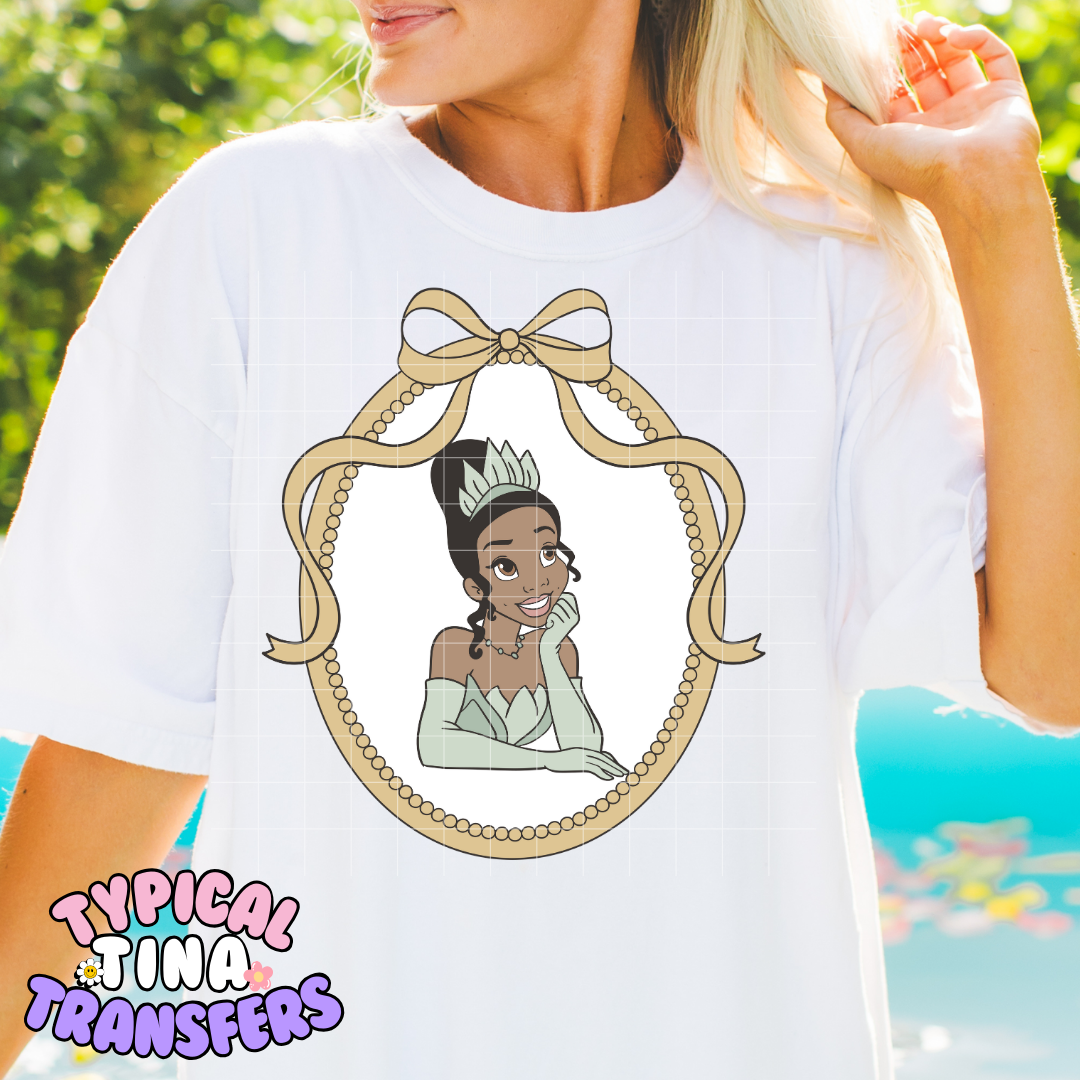 Princess Neutral Frames | DTF Transfer | POD - choose design